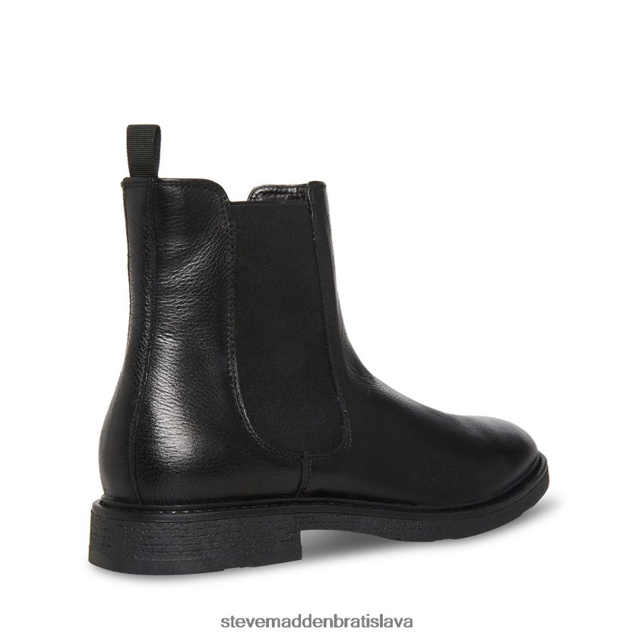 obuv čierna koža muži Steve Madden pedro 8D42H971