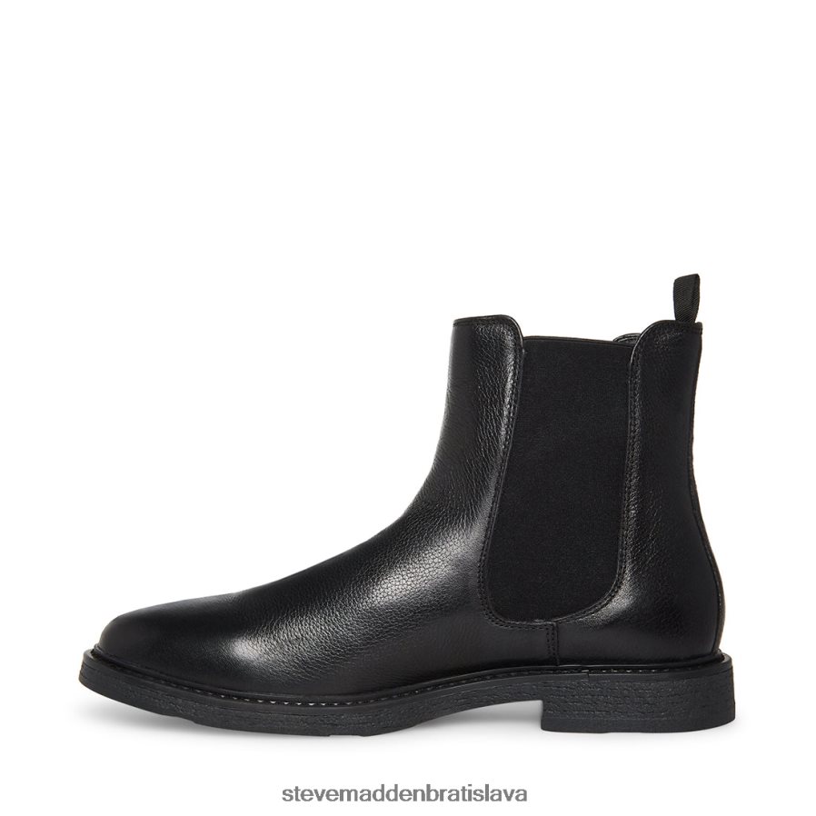 obuv čierna koža muži Steve Madden pedro 8D42H971