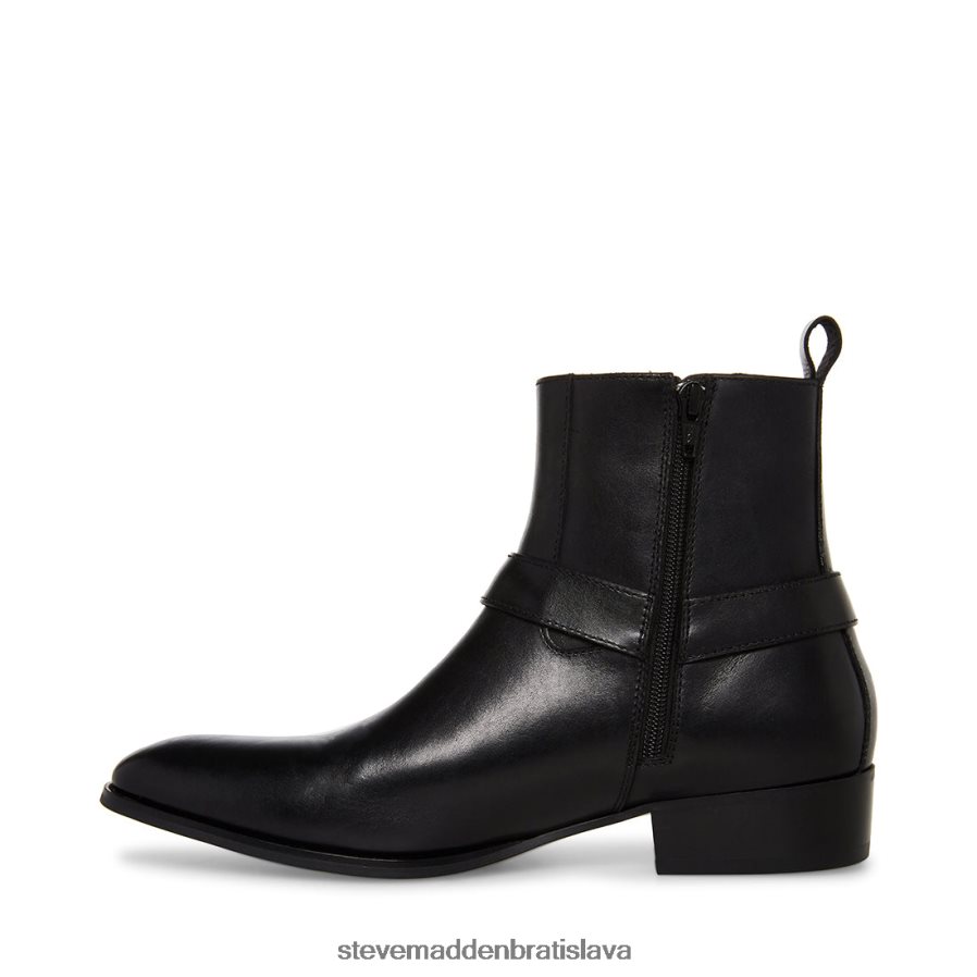 obuv čierna koža muži Steve Madden pomlčka 8D42H932