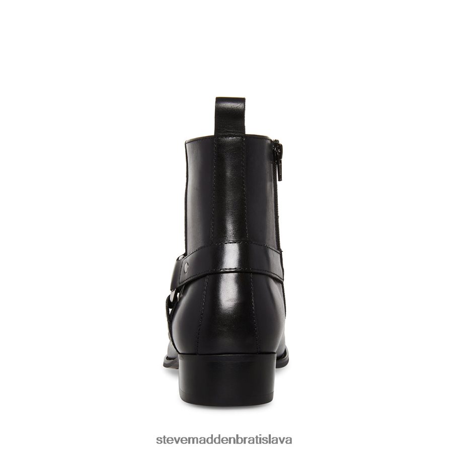 obuv čierna koža muži Steve Madden pomlčka 8D42H932