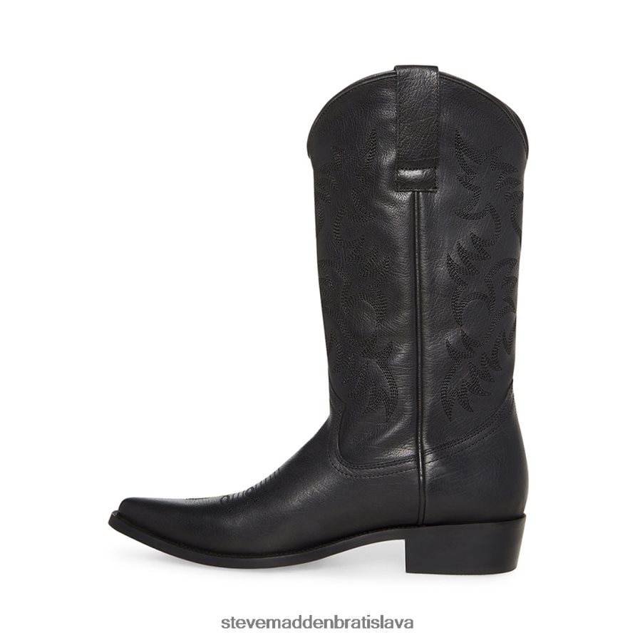 obuv čierna koža muži Steve Madden reyy 8D42H943