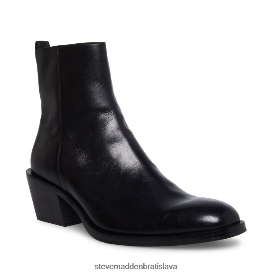 obuv čierna koža muži Steve Madden richie 8D42H929