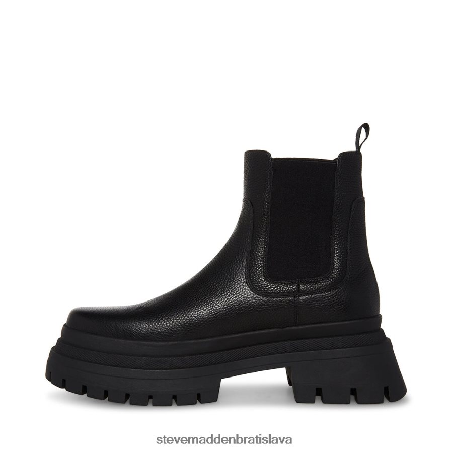 obuv čierna koža muži Steve Madden zap 8D42H931