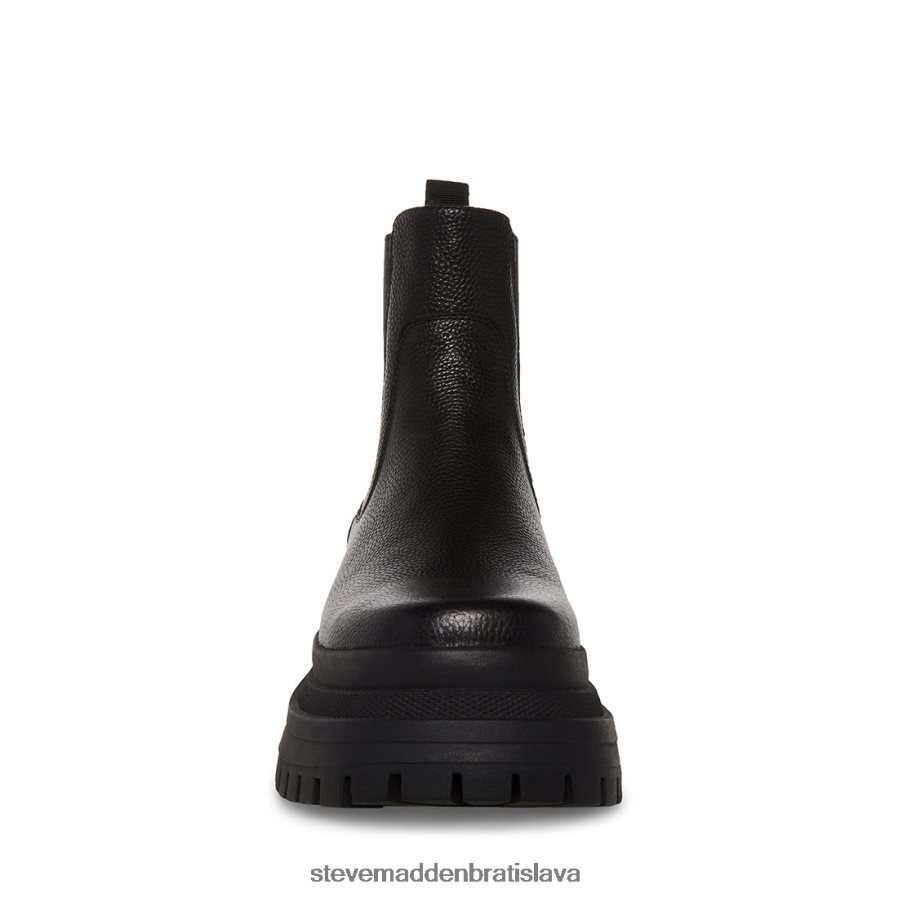 obuv čierna koža muži Steve Madden zap 8D42H931