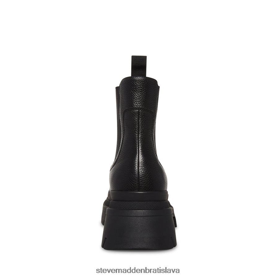 obuv čierna koža muži Steve Madden zap 8D42H931