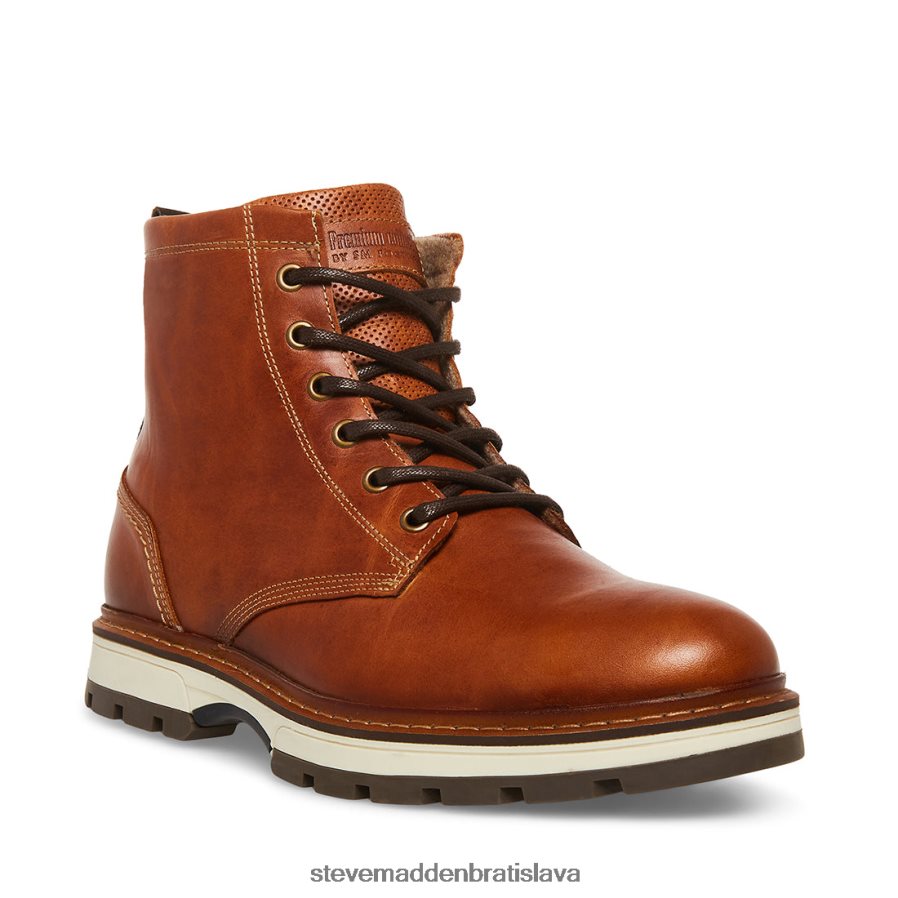 obuv koňaková koža muži Steve Madden lucius 8D42H973