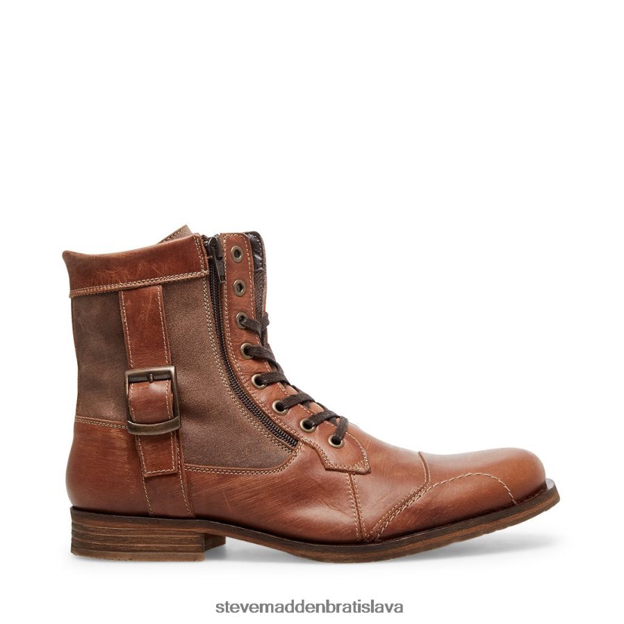 obuv koňaková koža muži Steve Madden vedľajšia koľaj 8D42H978