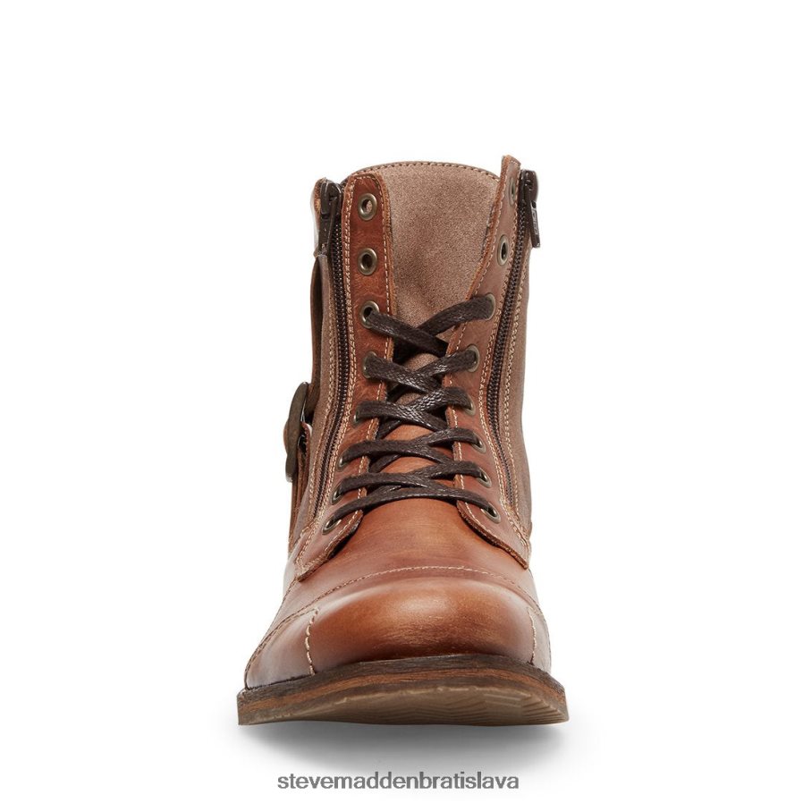 obuv koňaková koža muži Steve Madden vedľajšia koľaj 8D42H978