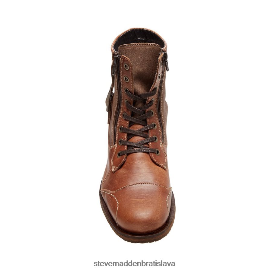obuv koňaková koža muži Steve Madden vedľajšia koľaj 8D42H978