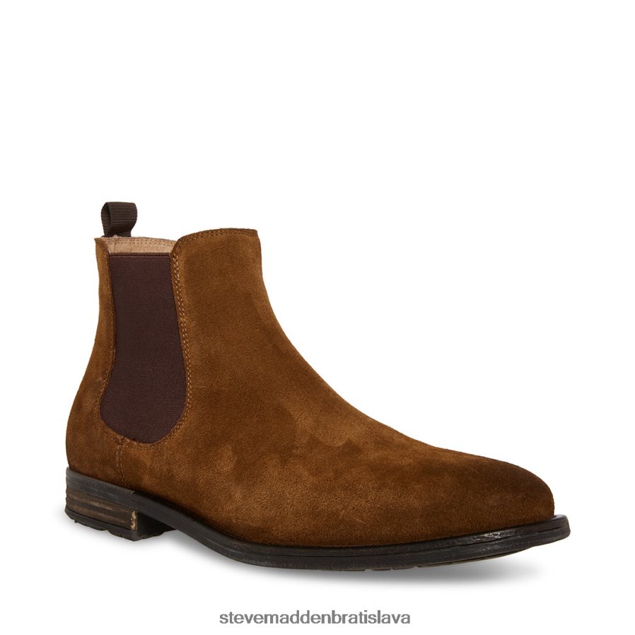 obuv koňakový semiš muži Steve Madden Richard 8D42H942