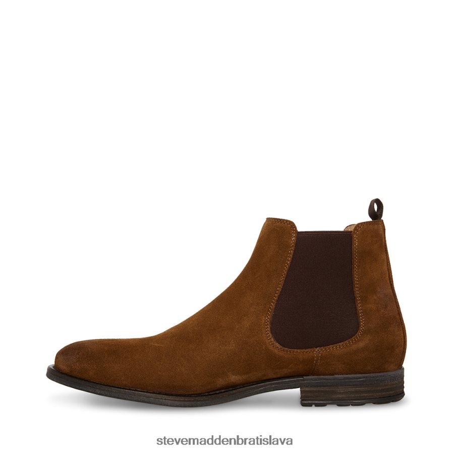 obuv koňakový semiš muži Steve Madden Richard 8D42H942