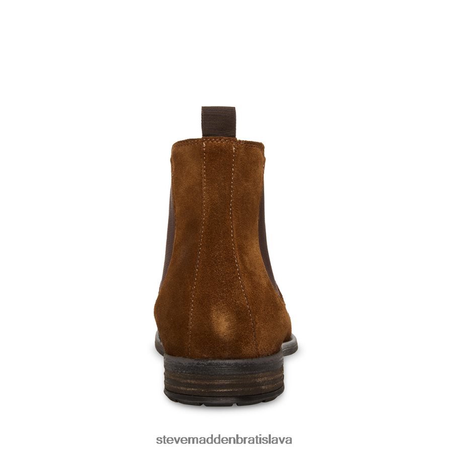 obuv koňakový semiš muži Steve Madden Richard 8D42H942
