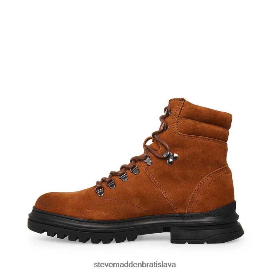 obuv koňakový semiš muži Steve Madden monty 8D42H957