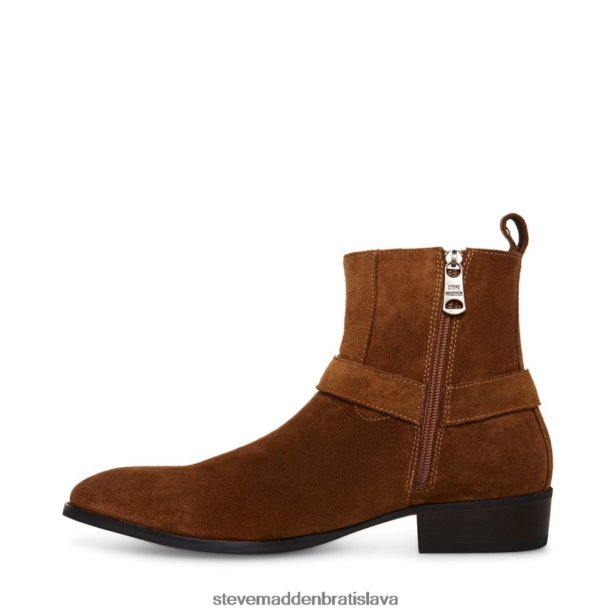 obuv koňakový semiš muži Steve Madden pomlčka 8D42H950