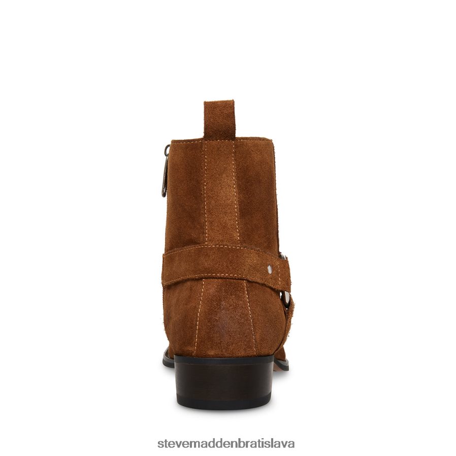 obuv koňakový semiš muži Steve Madden pomlčka 8D42H950