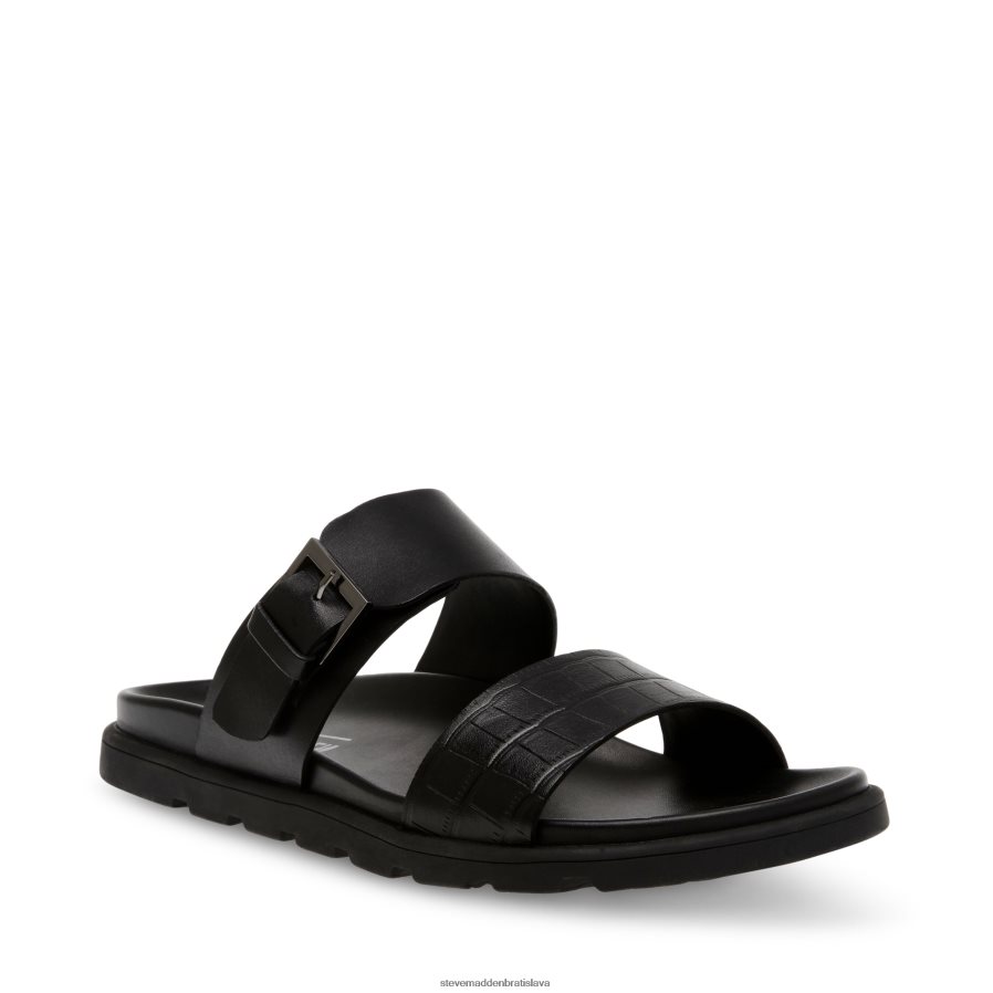 obuv čierna koža muži Steve Madden kadmus 8D42H1081