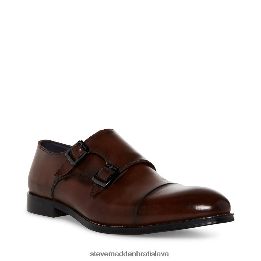 obuv hnedá koža muži Steve Madden zaven 8D42H997