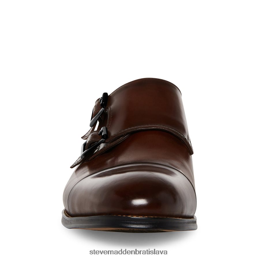 obuv hnedá koža muži Steve Madden zaven 8D42H997