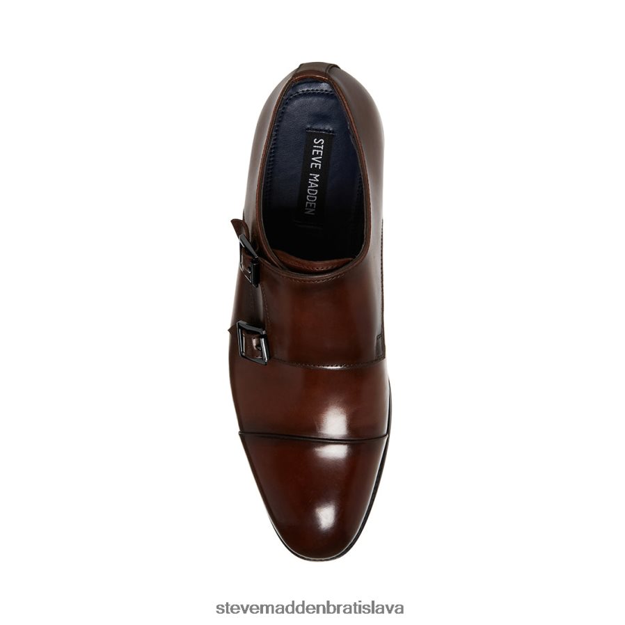obuv hnedá koža muži Steve Madden zaven 8D42H997