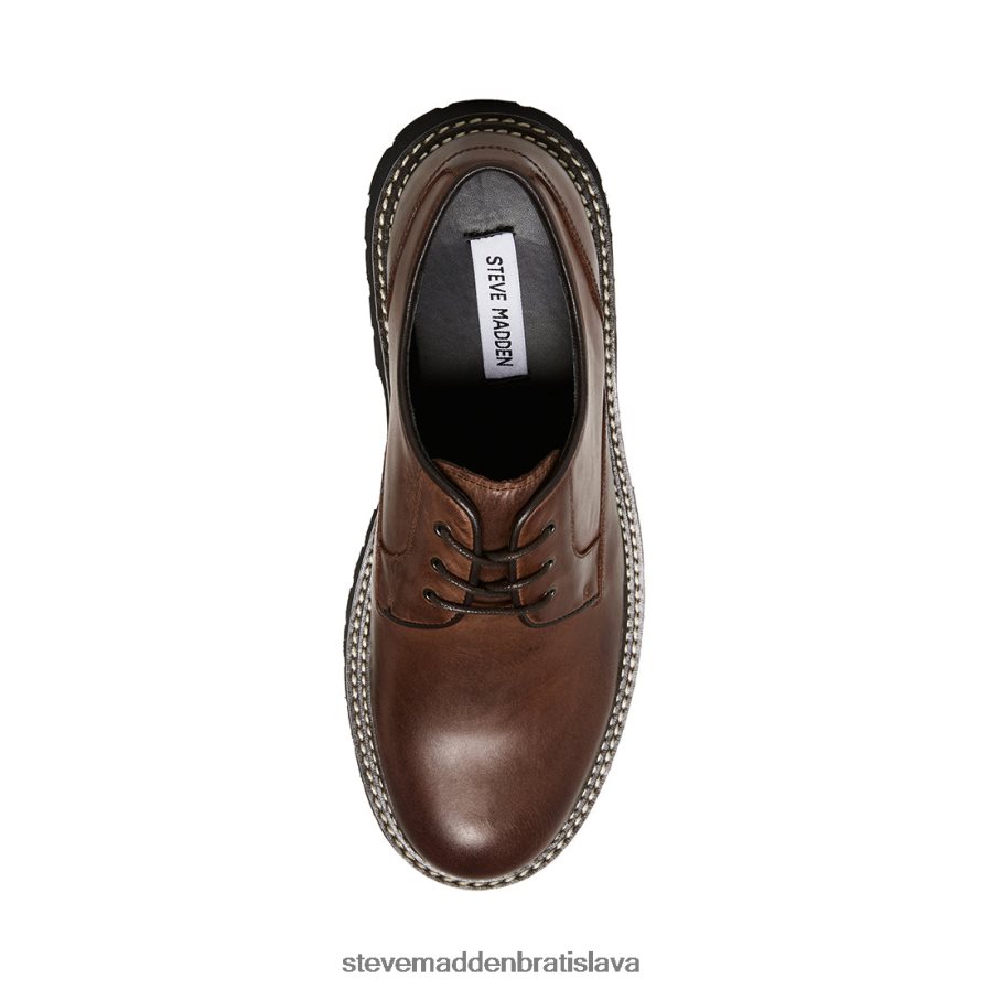 obuv hnedá koža muži Steve Madden zylen 8D42H1029