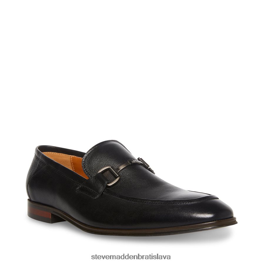 obuv čierna koža muži Steve Madden aahron 8D42H1017