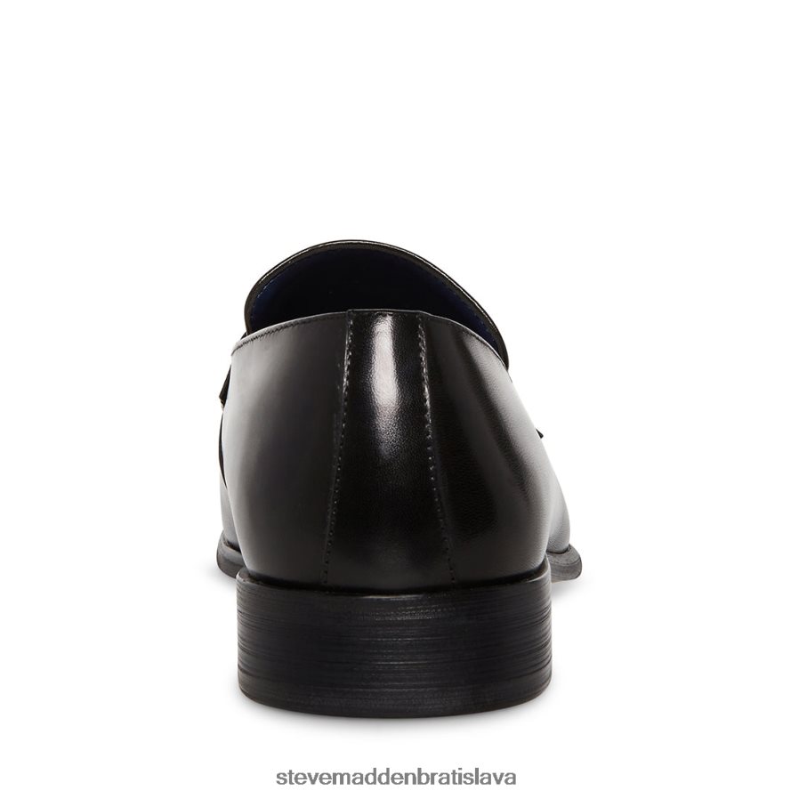 obuv čierna koža muži Steve Madden beaudon 8D42H1030