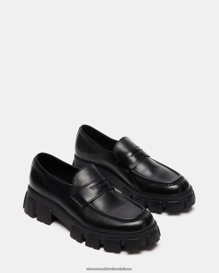 obuv čierna koža muži Steve Madden centro 8D42H982