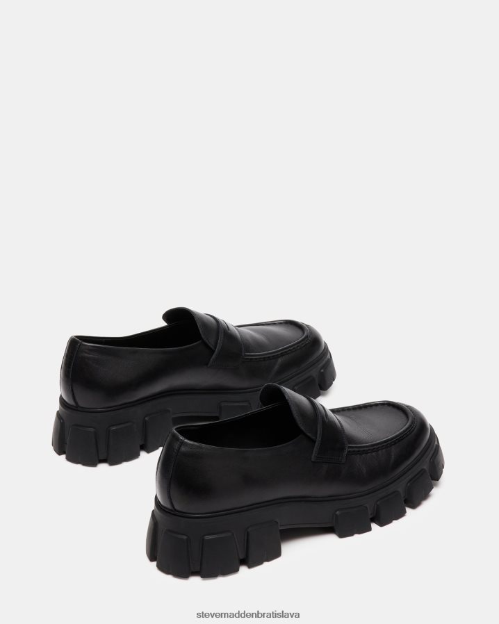 obuv čierna koža muži Steve Madden centro 8D42H982