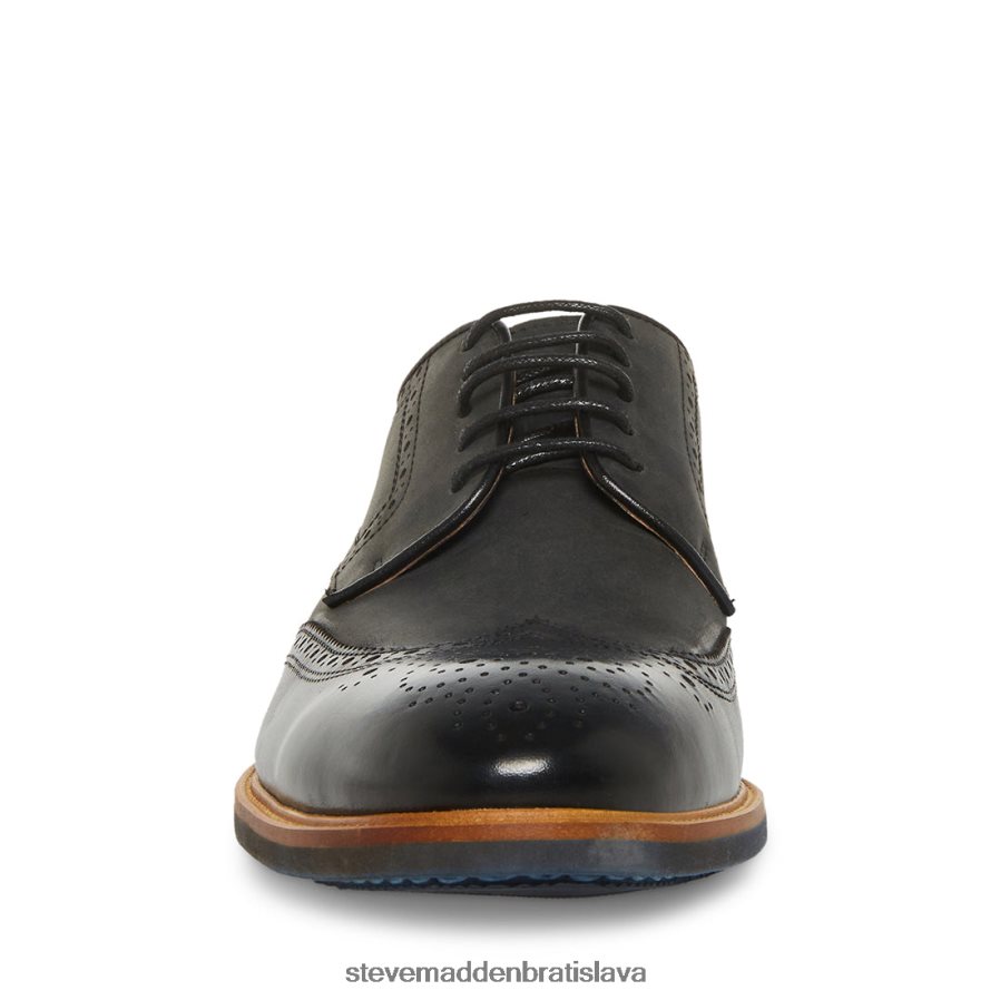 obuv čierna koža muži Steve Madden kadynn 8D42H1039