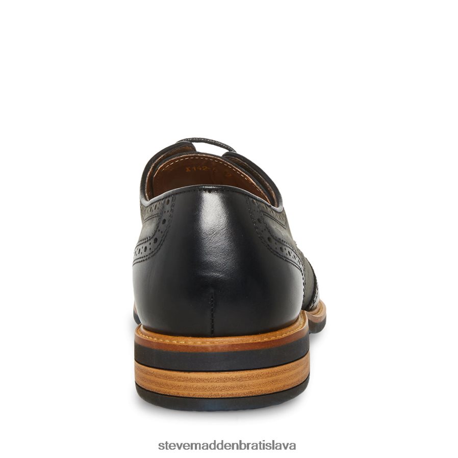 obuv čierna koža muži Steve Madden kadynn 8D42H1039
