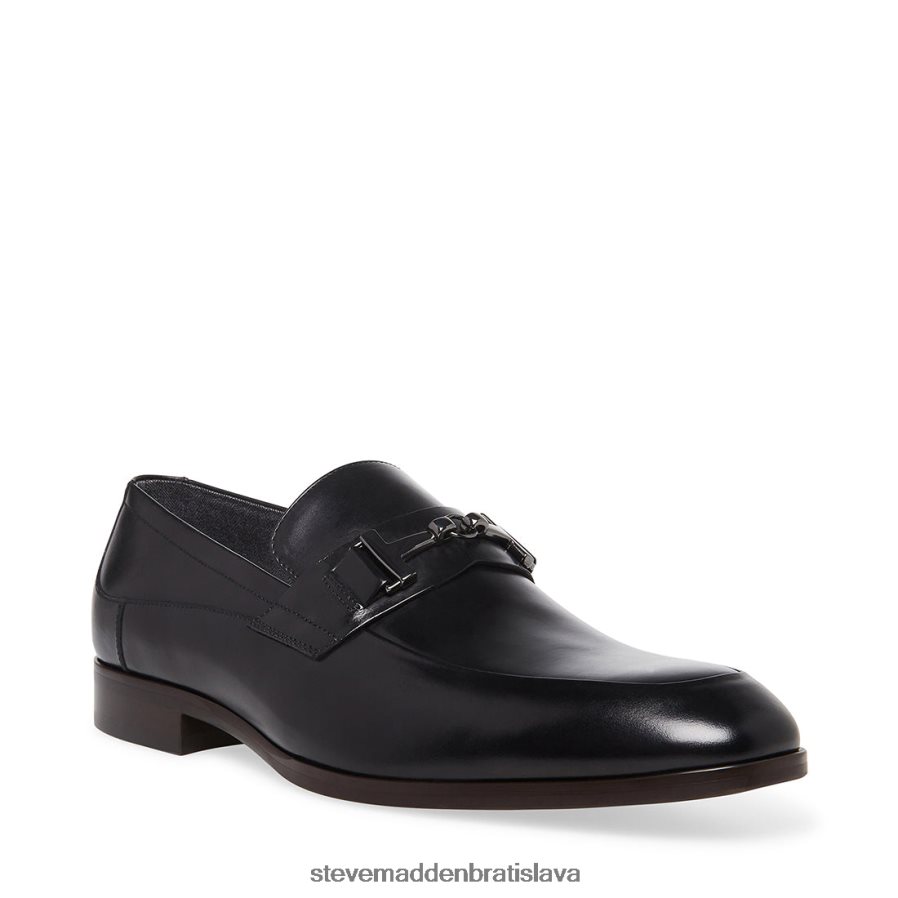 obuv čierna koža muži Steve Madden valon 8D42H992