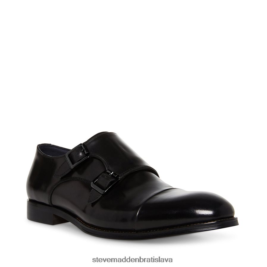 obuv čierna koža muži Steve Madden zaven 8D42H1032