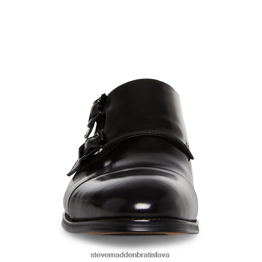 obuv čierna koža muži Steve Madden zaven 8D42H1032