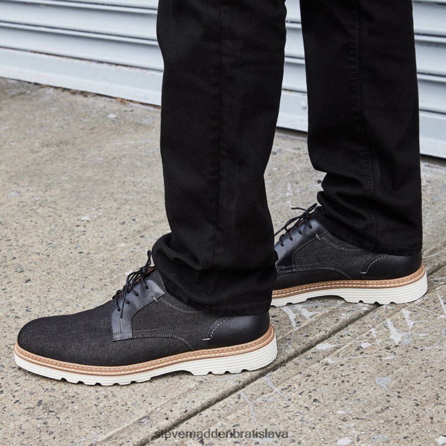 obuv čierna látka muži Steve Madden curie 8D42H1031