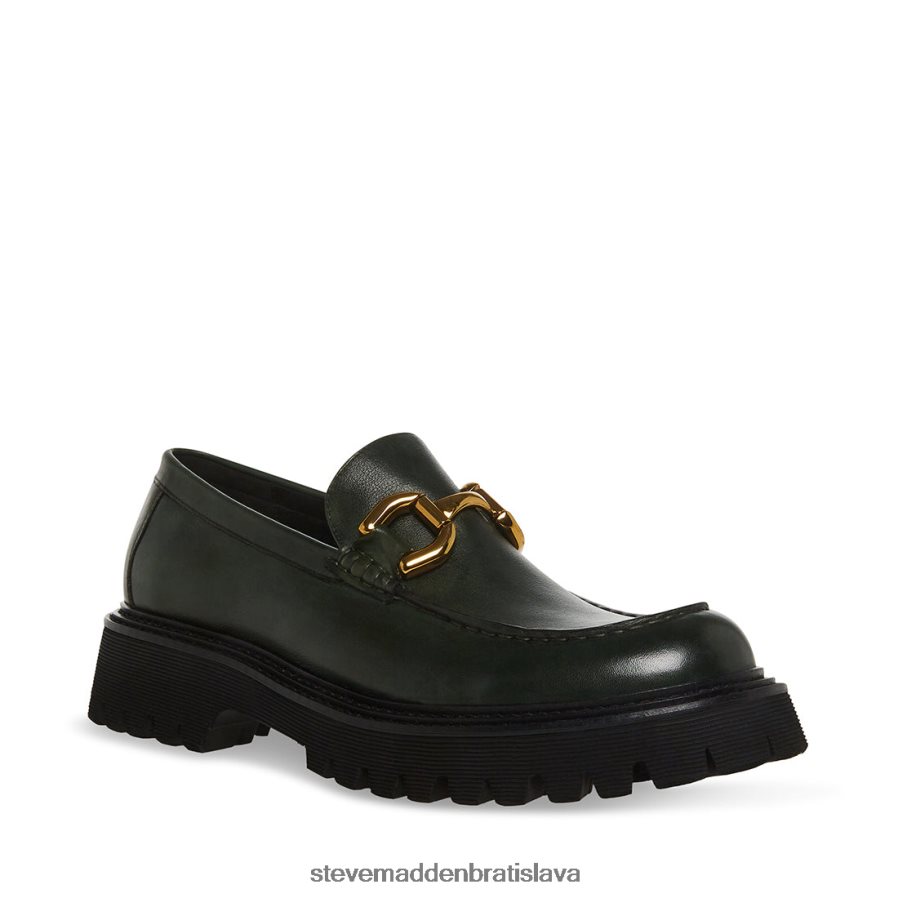 obuv zelená koža muži Steve Madden zylo 8D42H1013