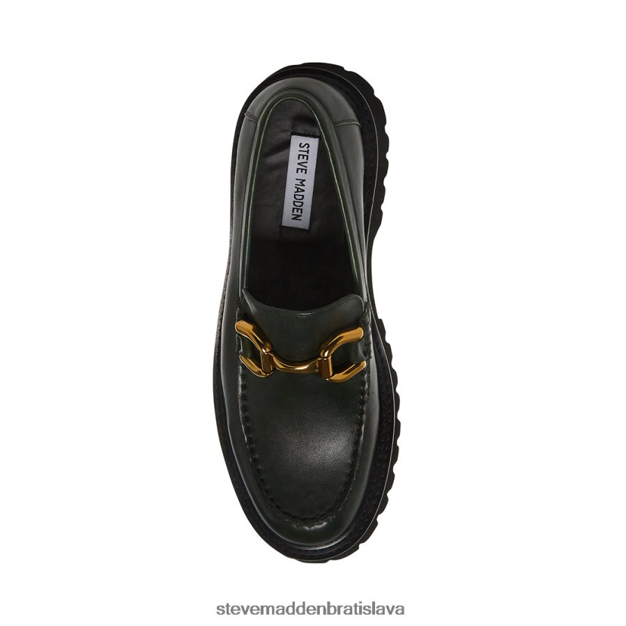 obuv zelená koža muži Steve Madden zylo 8D42H1013
