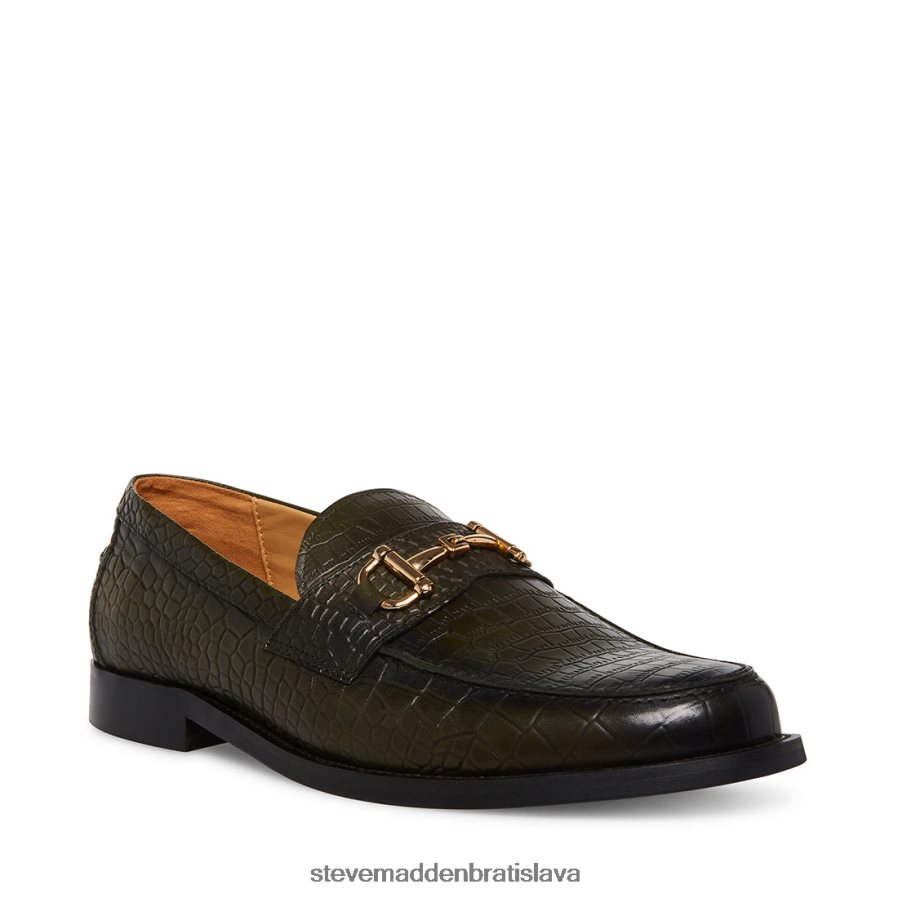 obuv zelený krokodíl muži Steve Madden wallace 8D42H1043