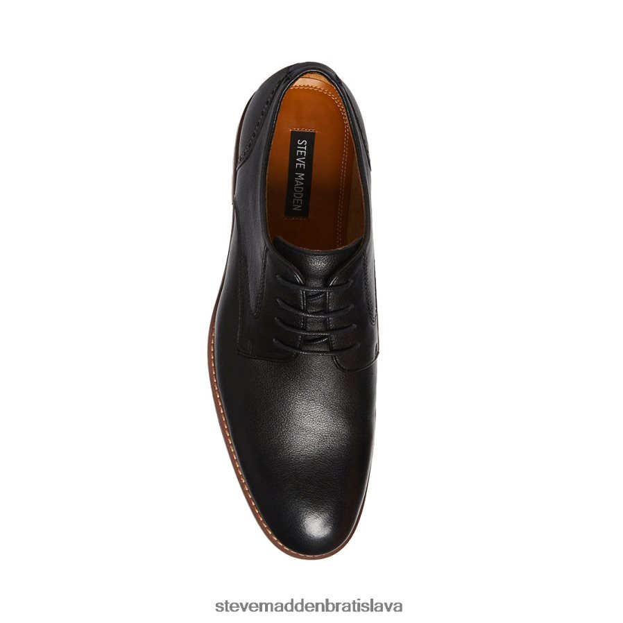 obuv čierna koža muži Steve Madden bannon 8D42H1066