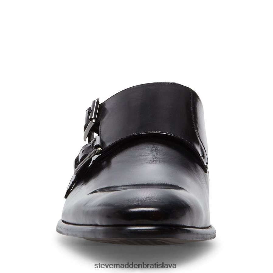 obuv čierna koža muži Steve Madden beaumont 8D42H1048