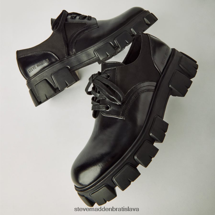 obuv čierna koža muži Steve Madden cesare 8D42H1064