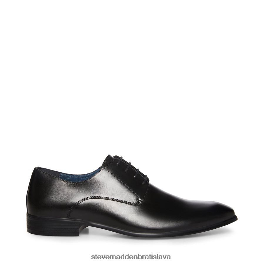obuv čierna koža muži Steve Madden krásavec 8D42H1052