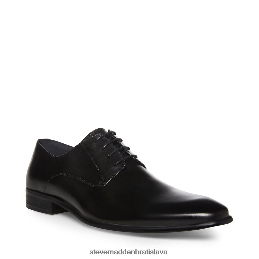 obuv čierna koža muži Steve Madden krásavec 8D42H1052