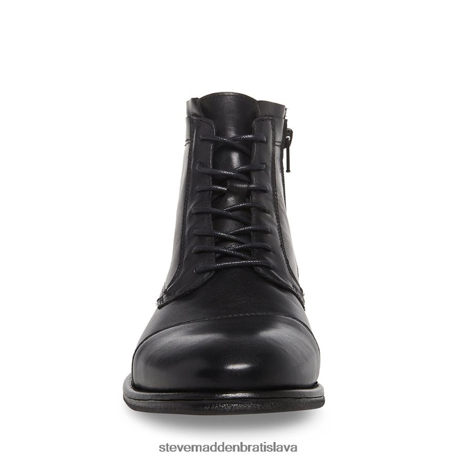 obuv čierna koža muži Steve Madden studne 8D42H1060
