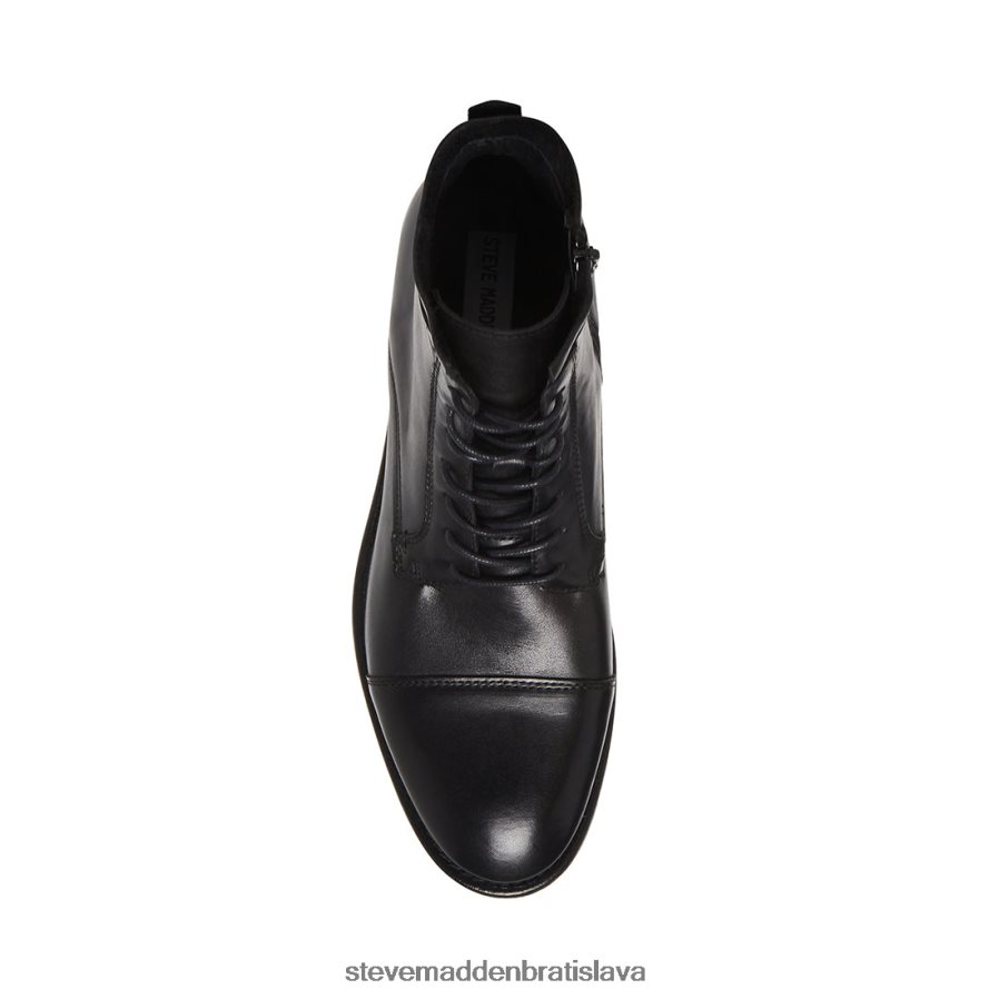 obuv čierna koža muži Steve Madden studne 8D42H1060