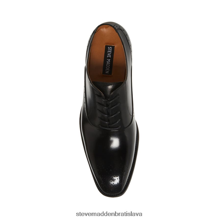 obuv čierna koža muži Steve Madden zate 8D42H1055