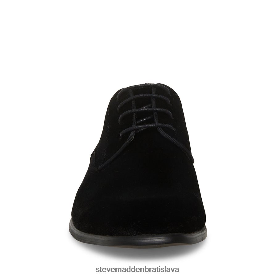obuv čierny zamat muži Steve Madden beaux-v 8D42H1051