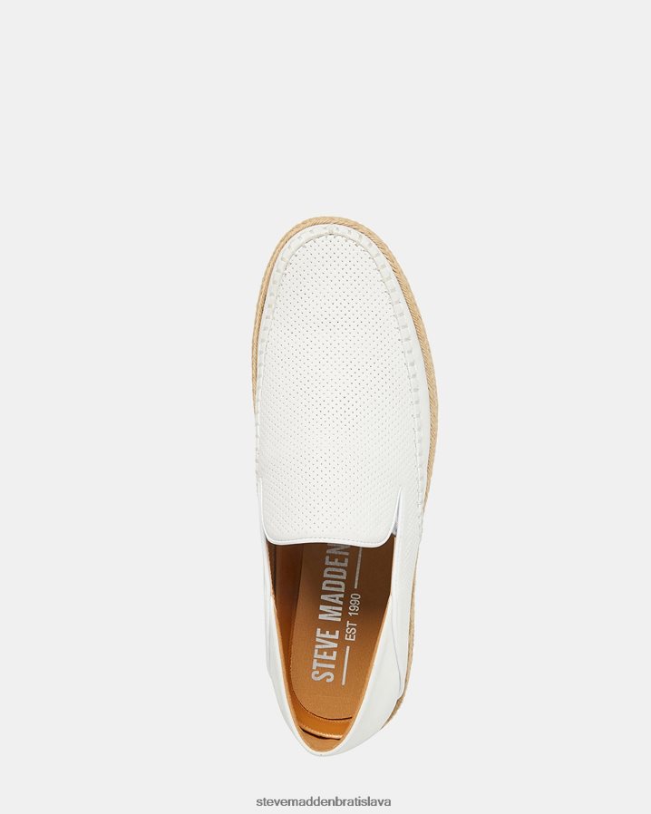 obuv biela koža muži Steve Madden Caydenn 8D42H1070