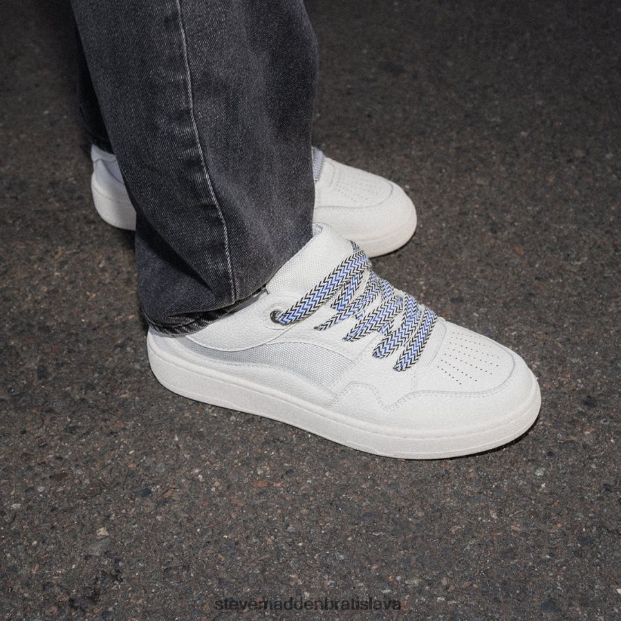obuv biela koža muži Steve Madden jayme 8D42H913