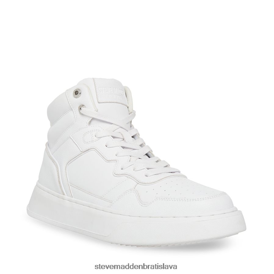 obuv biela koža muži Steve Madden jordee 8D42H923