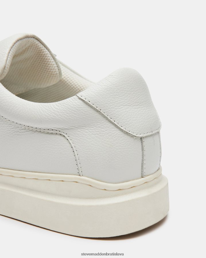 obuv biela koža muži Steve Madden tilton 8D42H896